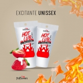 GEL DESLIZANTE BEIJÁVEL HOT LUB - MORANGO