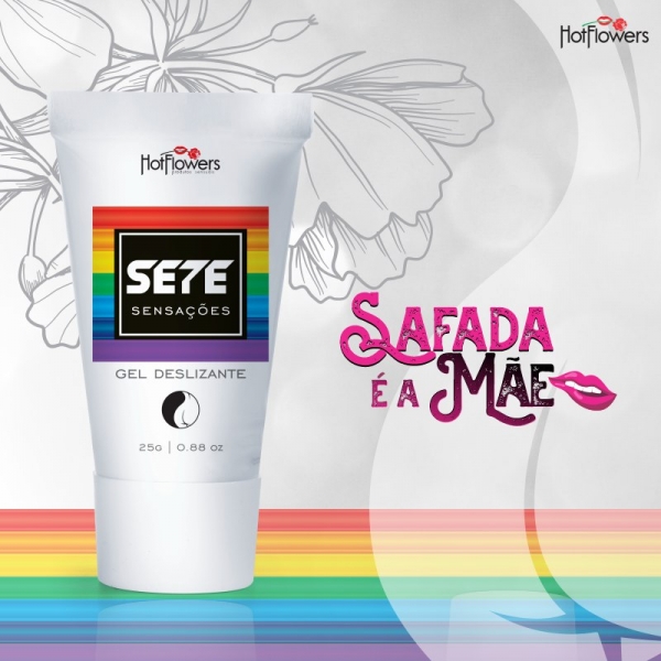 GEL DESLIZANTE SETE SENSAÇÕES ANAL 25GR