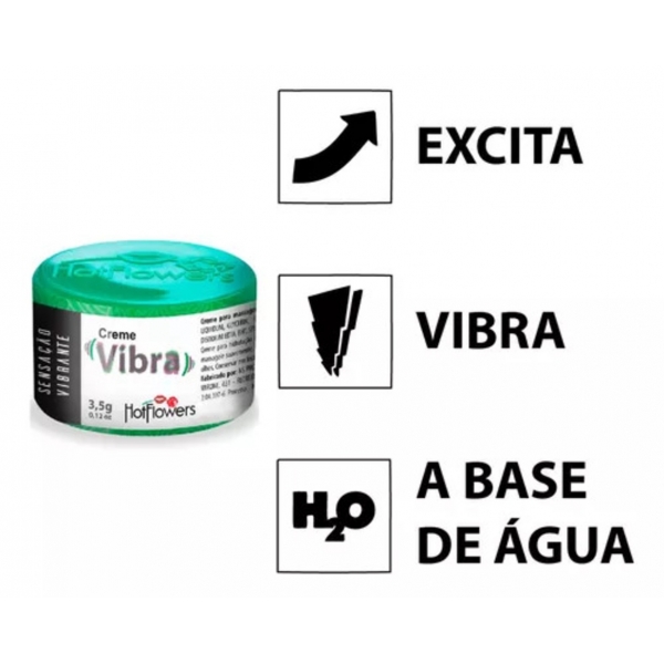 CREME VIBRA UNISSEX 3,5G