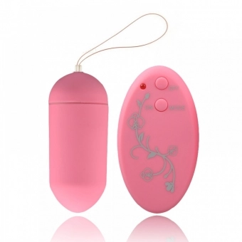 BULLET COM CONTROLE WIRELESS FLORAL 10 VIBRAÇÕES