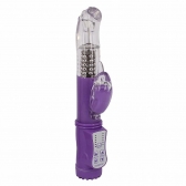 VIBRADOR JACK RABBIT ROTATIVO PONTO G - ROXO