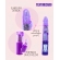 VIBRADOR JACK RABBIT ROTATIVO PONTO G - ROXO