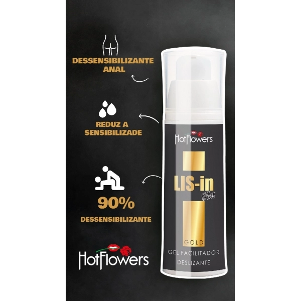 GEL FACILITADOR DESLIZANTE LIS-IN 30GR
