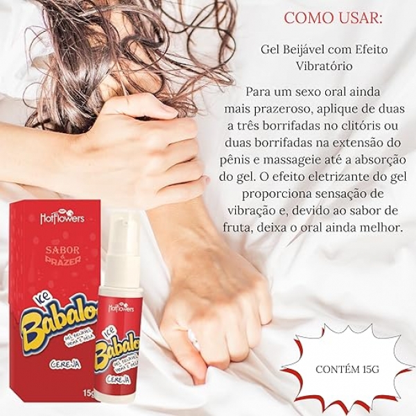 GEL  BABALOO ICE - 15GR - CEREJA