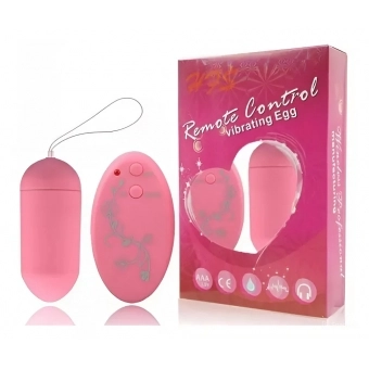 BULLET COM CONTROLE WIRELESS FLORAL 10 VIBRAÇÕES