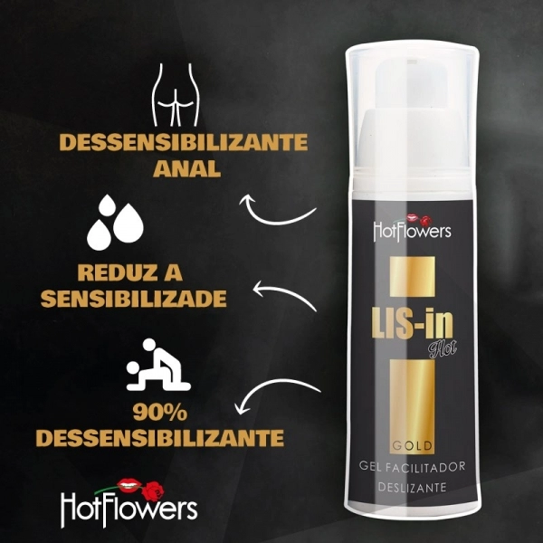 GEL FACILITADOR DESLIZANTE LIS-IN 30GR