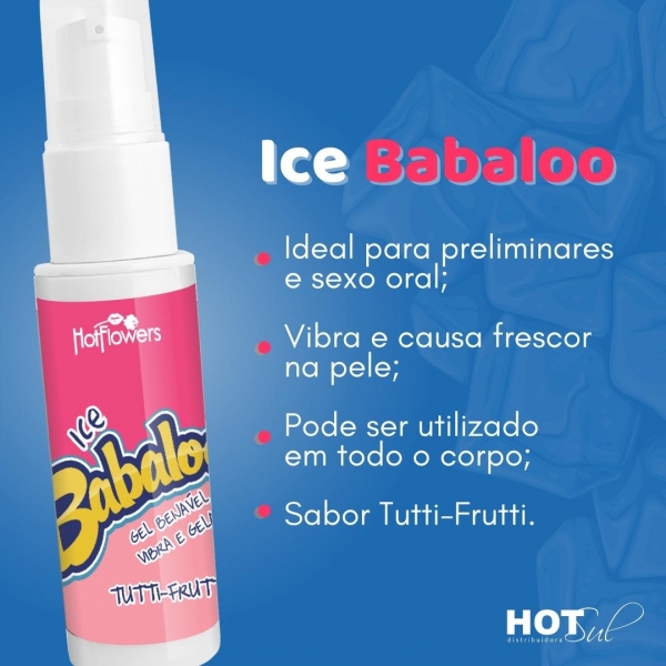 GEL  BABALOO ICE - 15GR - TUTTI-FRUTTI