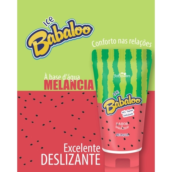 DESLIZANTE ICE BABALOO MELANCIA 60G